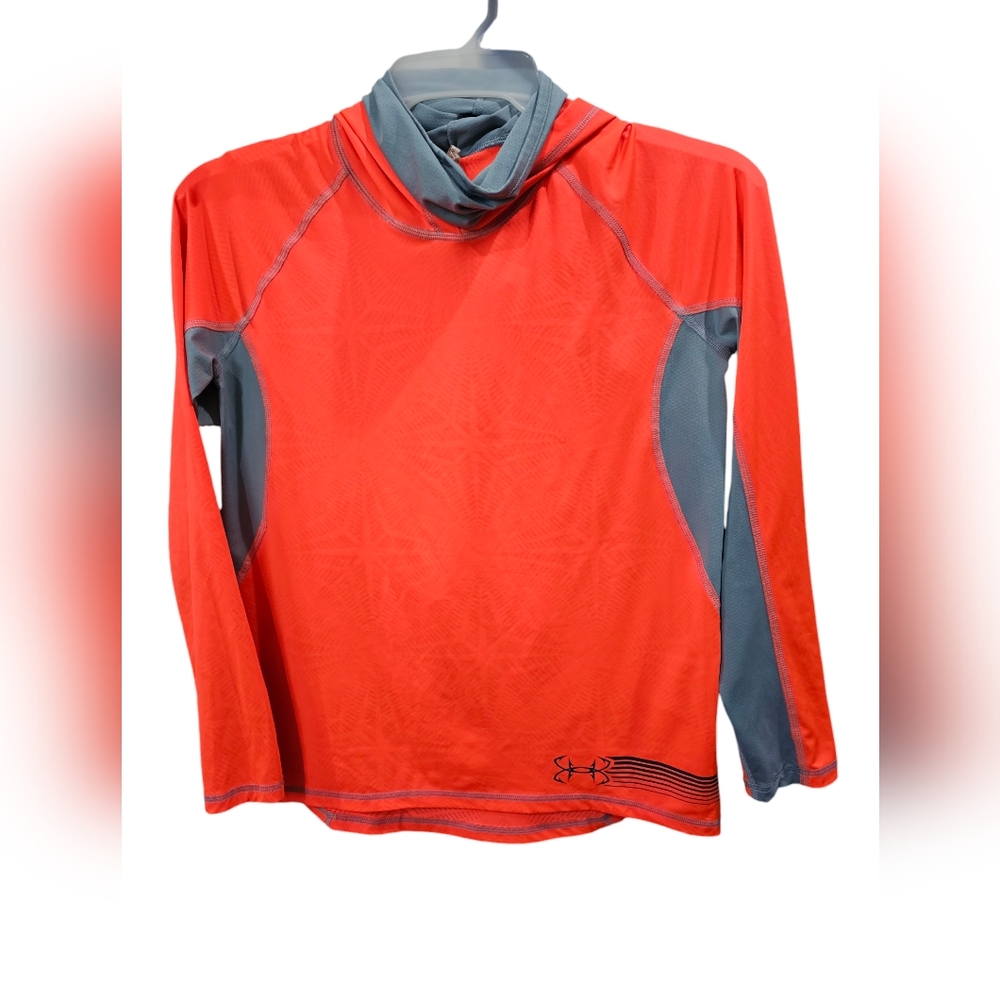 UNDER ARMOR Pullover Hoodie. Youth L Unisex